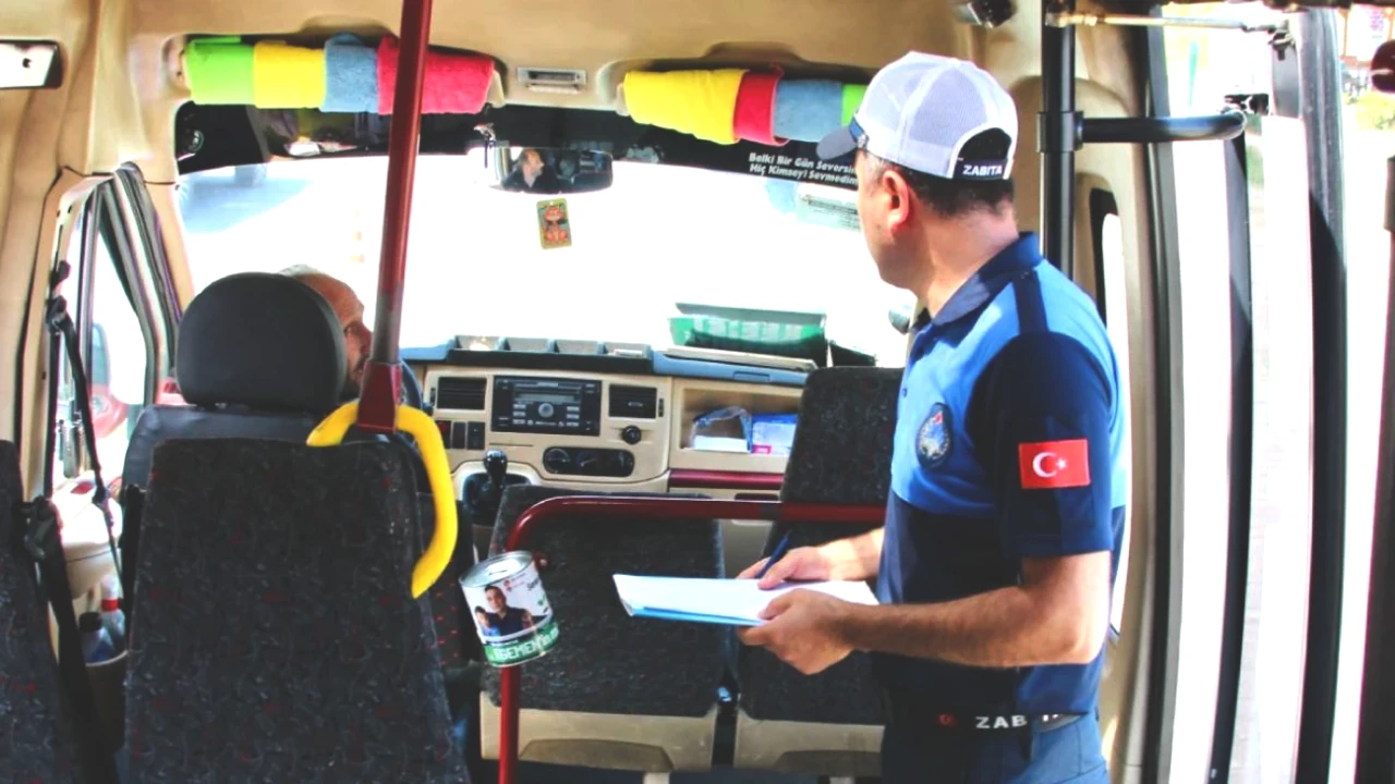 Zabıta Ekipleri Dolmuşlarda Klima Kontrolü Yapıyor! İşte Detaylar