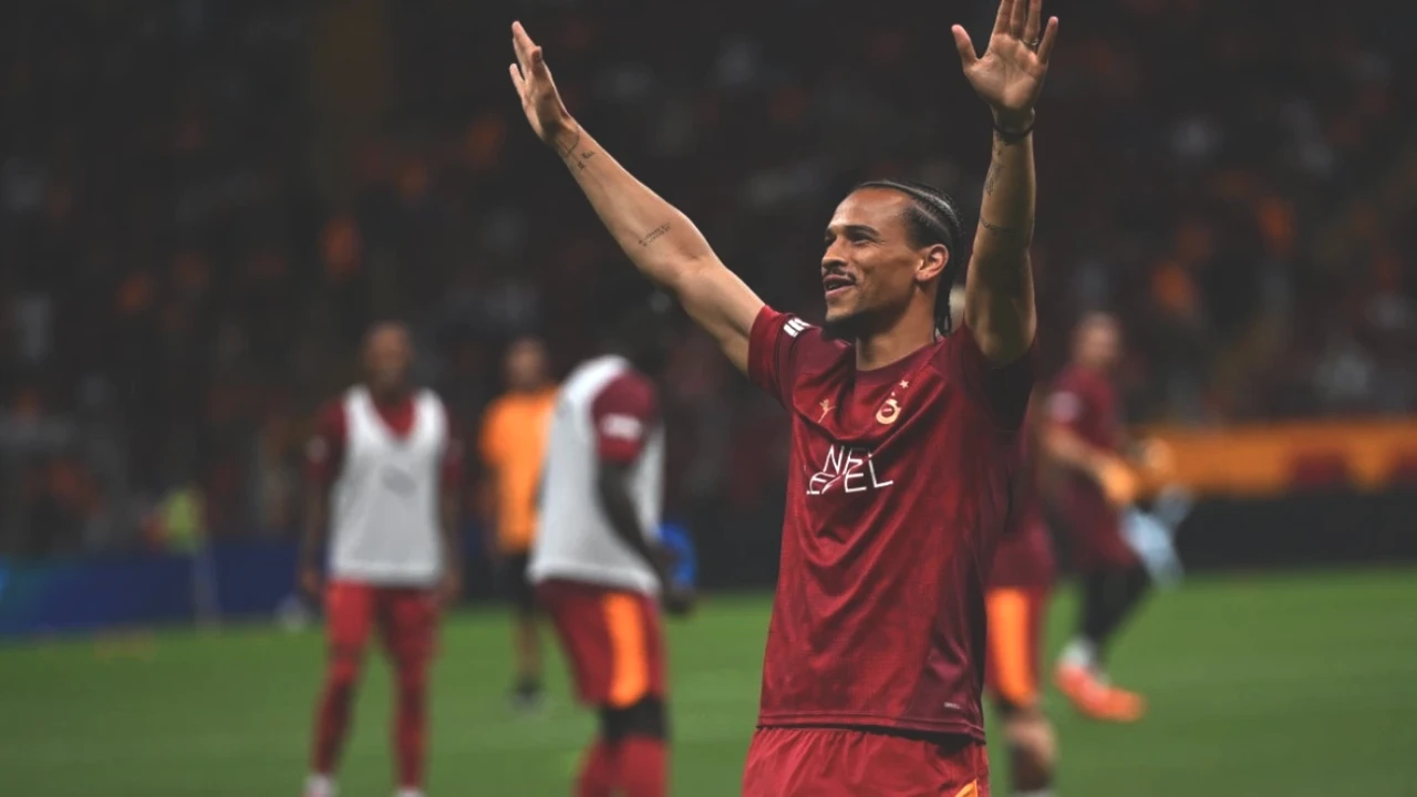Leroy Sane, Galatasaray'ın Renklerinde İlk Maçına Çıktı! Alman Medyası Hayran Kaldı